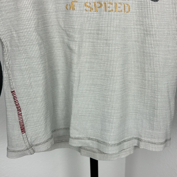 Lucky Brand Manchester Raceway Festival of Speed  Graphic Waffle Long Sleeve, XS - Picture 4 of 6